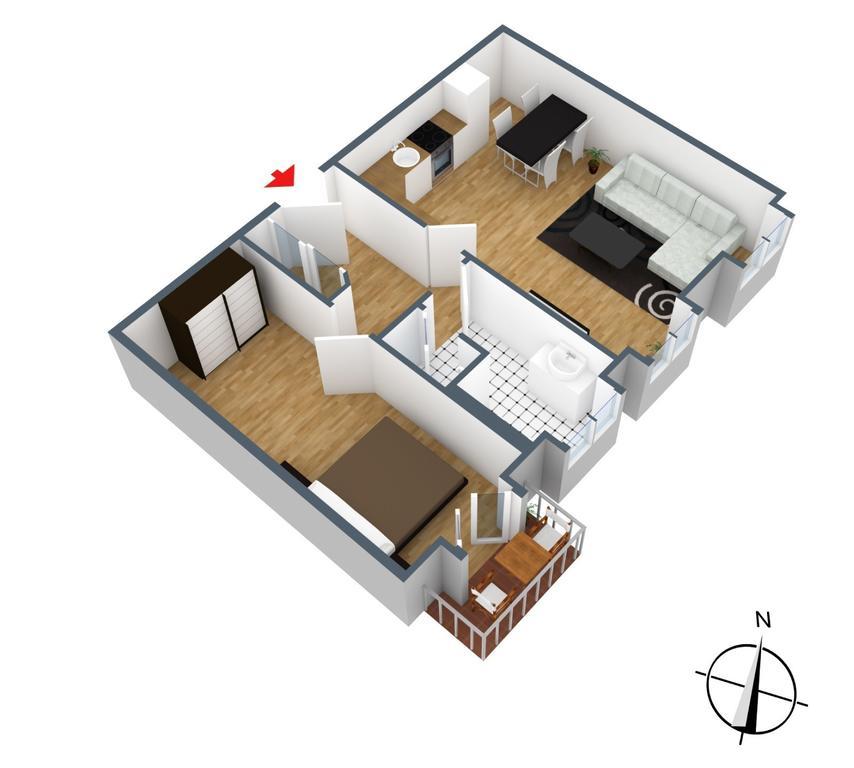 Zahradni Apartment Карлови Вари Стая снимка